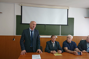 На торгово-технологическом факультете прошла встреча на тему гражданско-патриотического воспитания