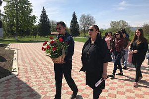 Студенты ОСПО почтили память защитников Эльхотовских ворот