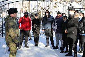 В гостях у росгвардейцев