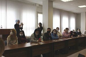 Со студентами обсудили вопросы самоопределения и развития профессиональных предрасположенностей