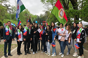 В Нальчике отметили Первомай