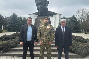 Встреча студентов с участником СВО