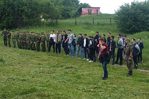 Экскурсия в военную часть