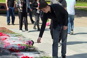 Студенты-энергетики почтили память погибших в годы Великой Отечественной войны