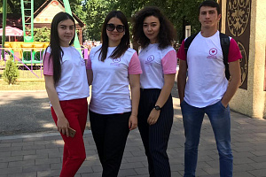 Волонтёры КБГАУ приняли участие в социальном проекте «Мир без границ»